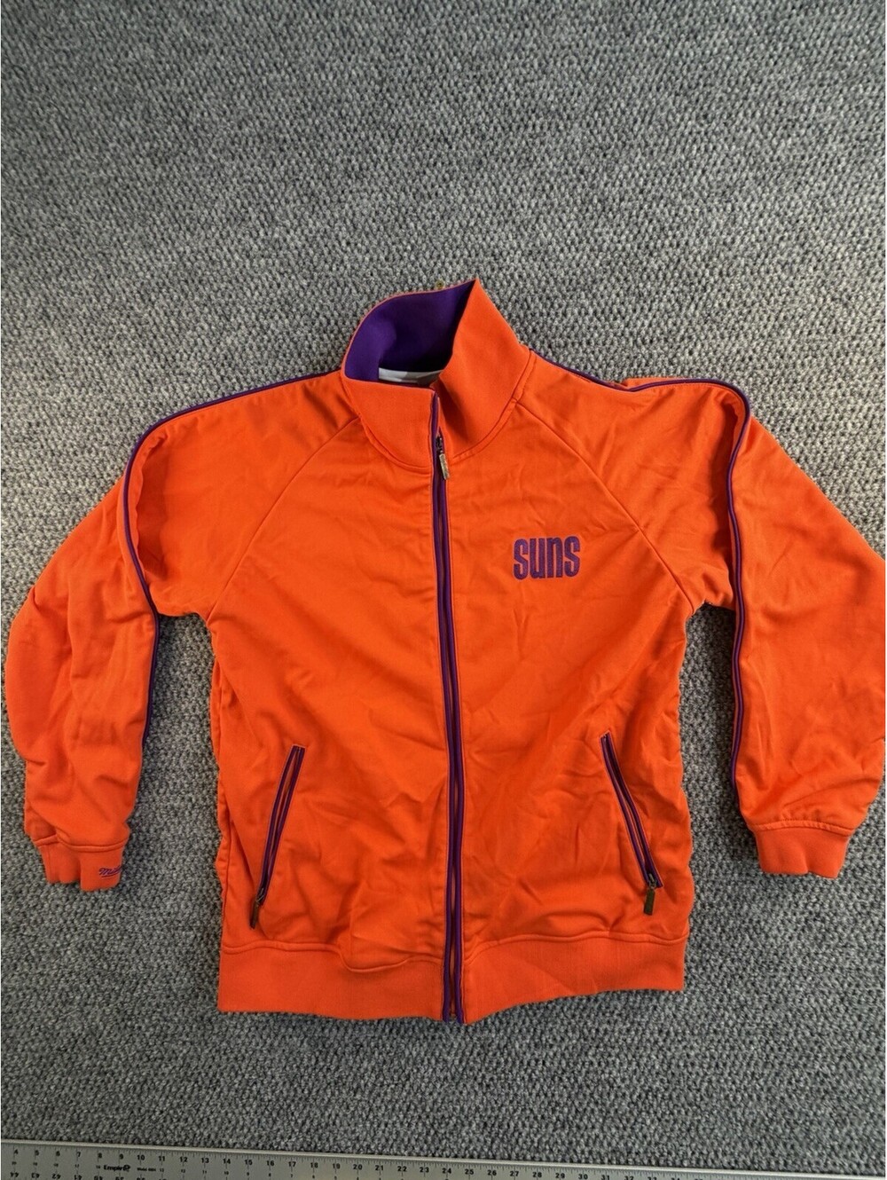 Mitchell & Ness Phoenix Suns Hardwood Classics Track Jacket Orange Men’s M